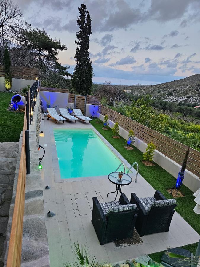 Elia Paradise Villa With Private Pool Iraklio Eksteriør bilde